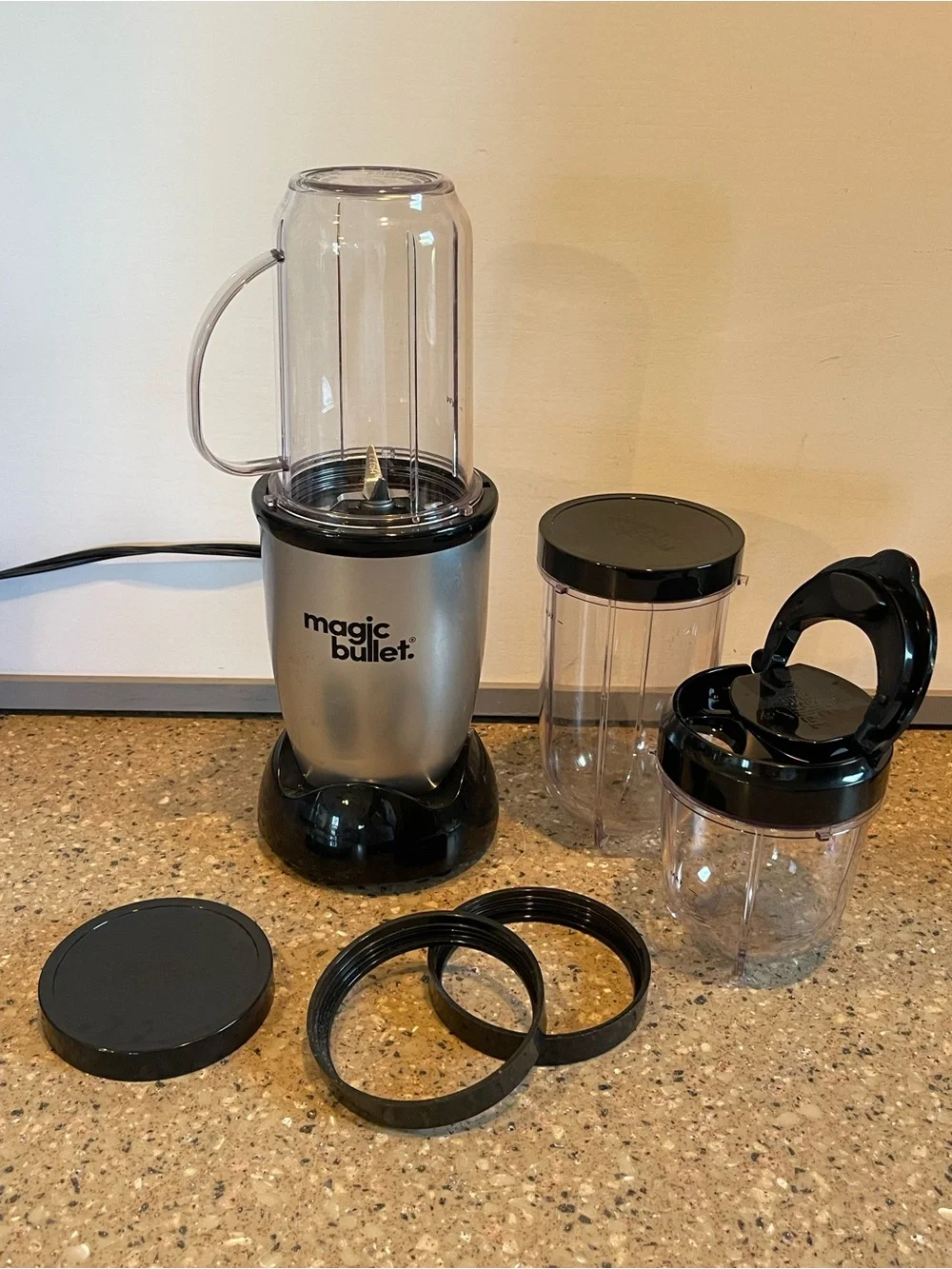 MagicBullet Blender Set - Silver/Black